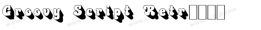 Groovy Script Retr字体转换